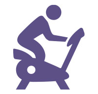 icon of a person working out
