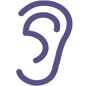 icon of an ear