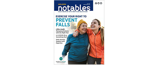 fall 2021 cover of golden notables newsletter